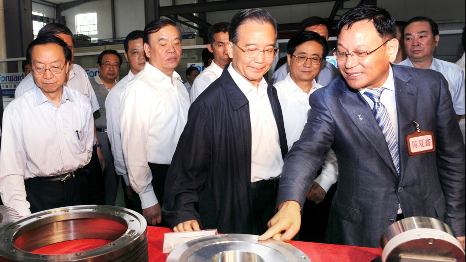2010年6月25日，溫家寶同志蒞臨考察